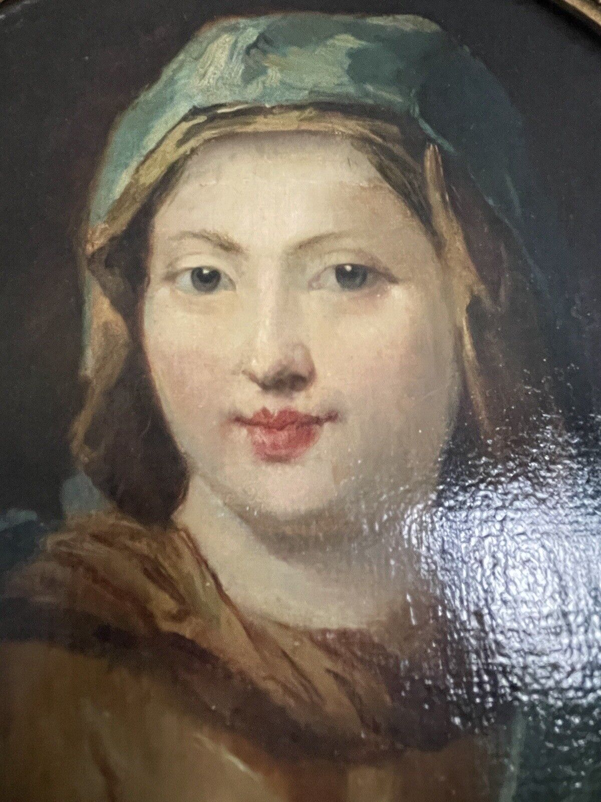 18th Century Portrait of Woman by Camauër, Paris