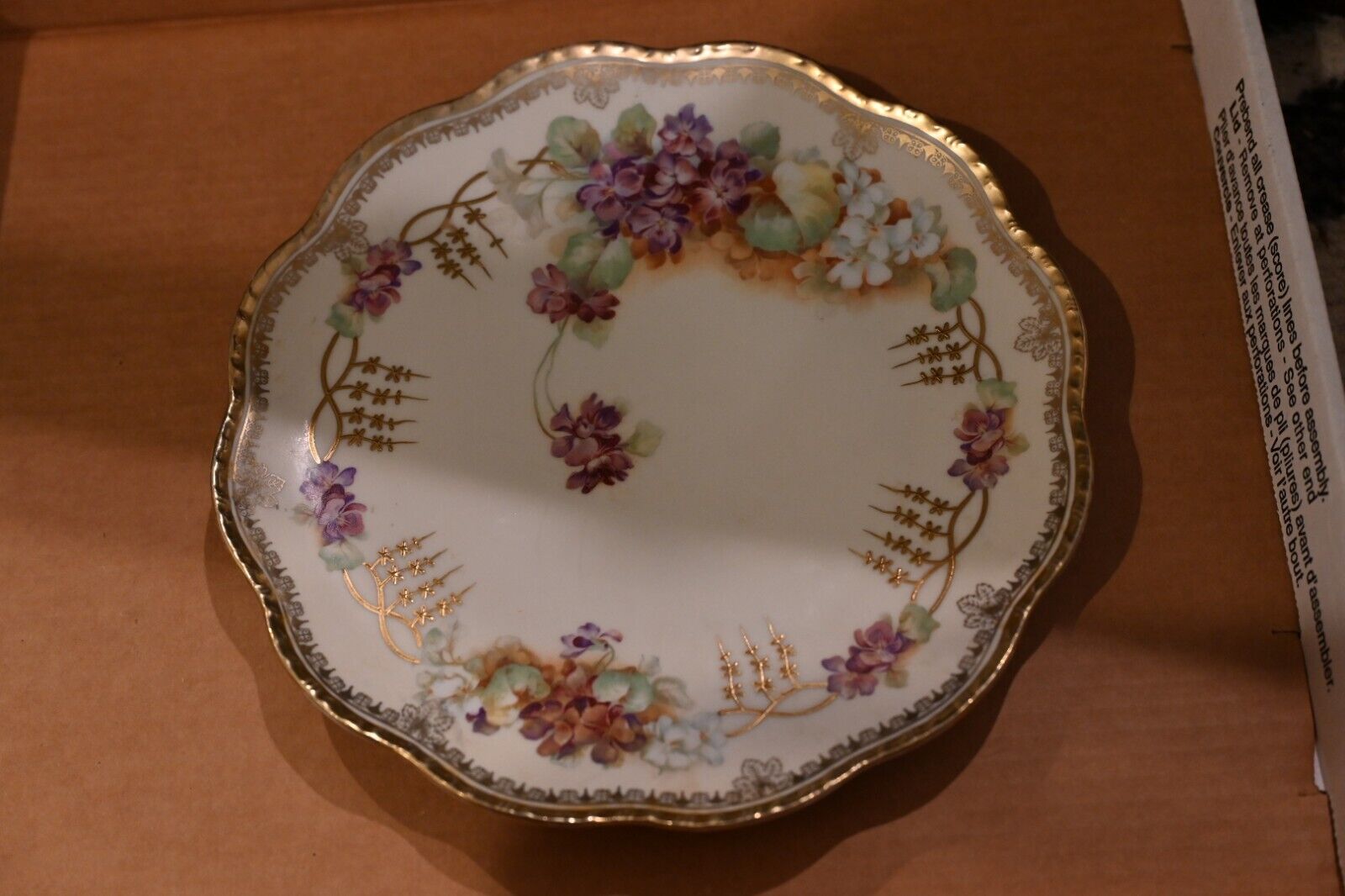 Royal Vienna PR Prussia 1910's Cabinet Plate