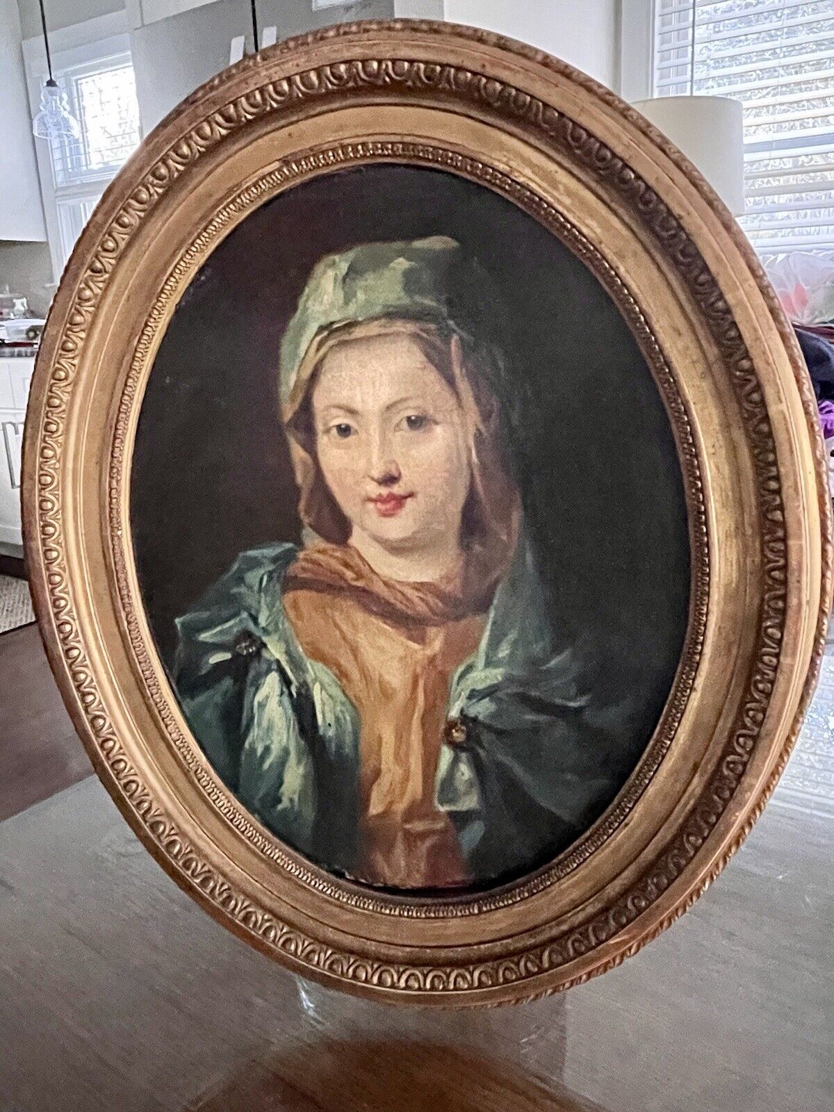 18th Century Portrait of Woman by Camauër, Paris