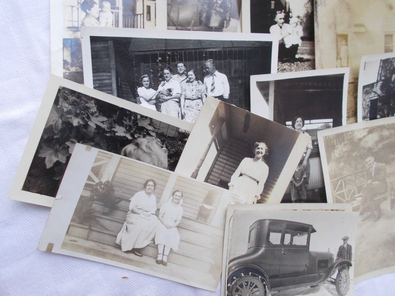 45 Antique B&W Photographs 1910's - 1920's Children