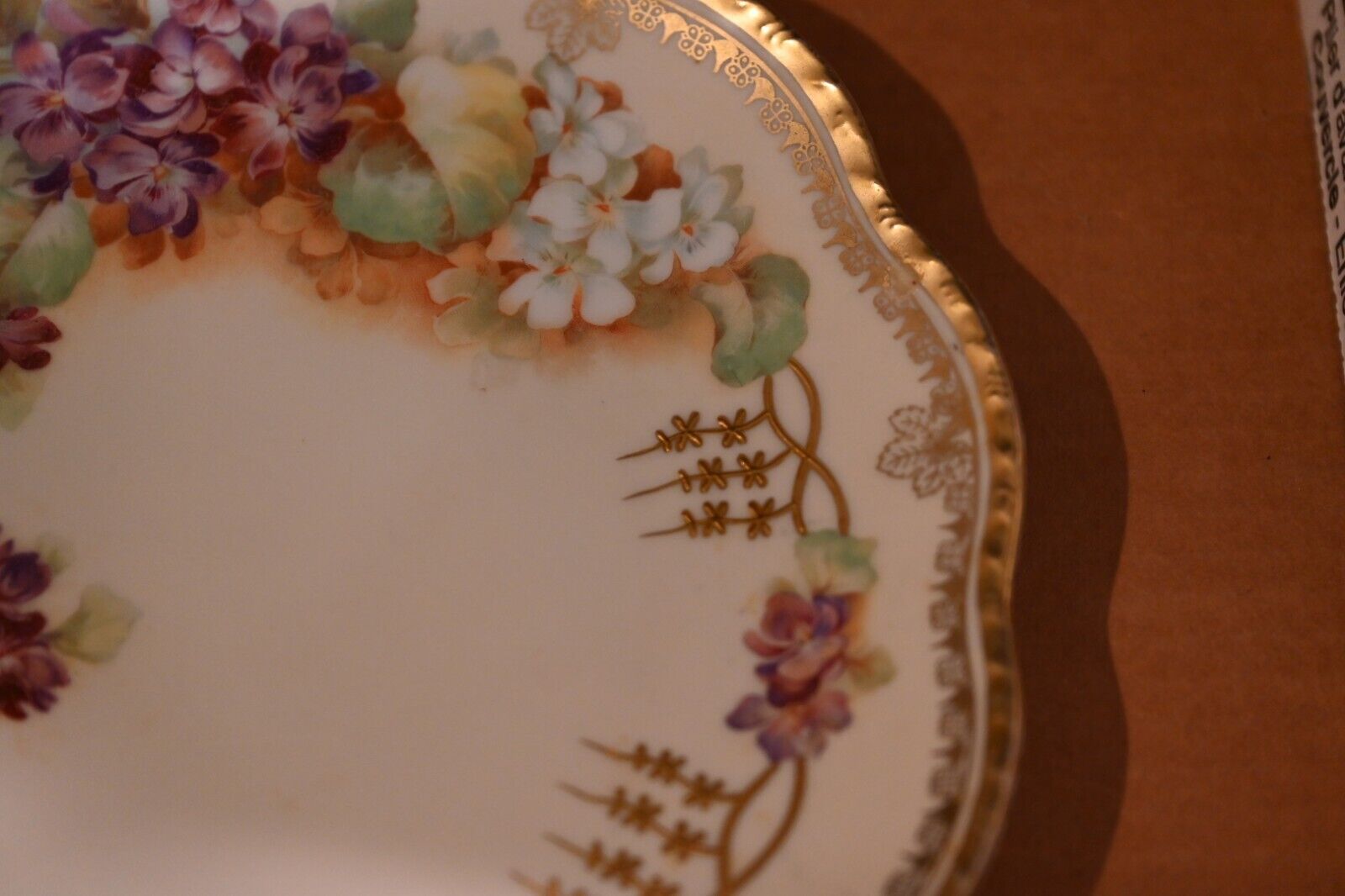 Royal Vienna PR Prussia 1910's Cabinet Plate