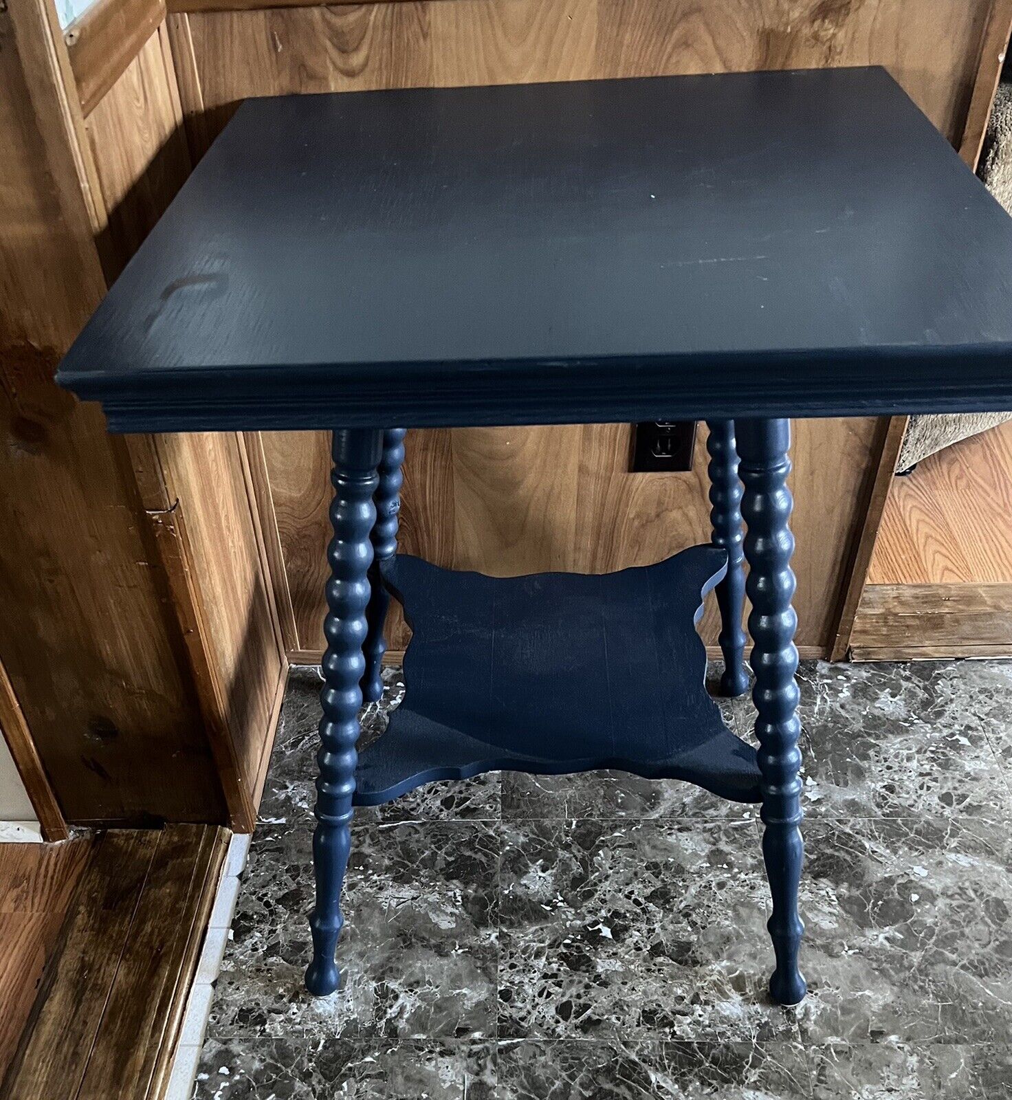 Blue Early 1900’s Parlor Table