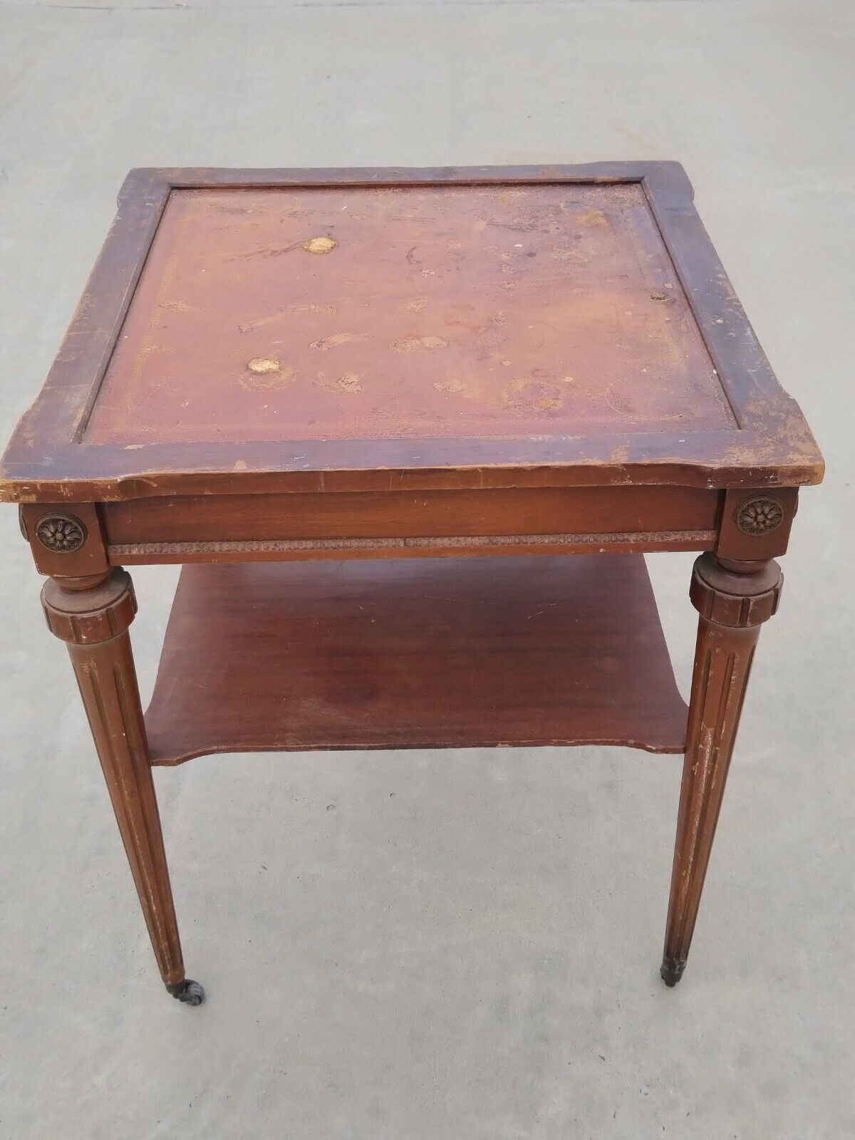 Fancy Wooden Table from the Edwardian Era