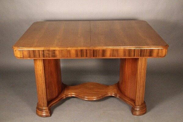 1930s Art Deco Table with Removable Leaf