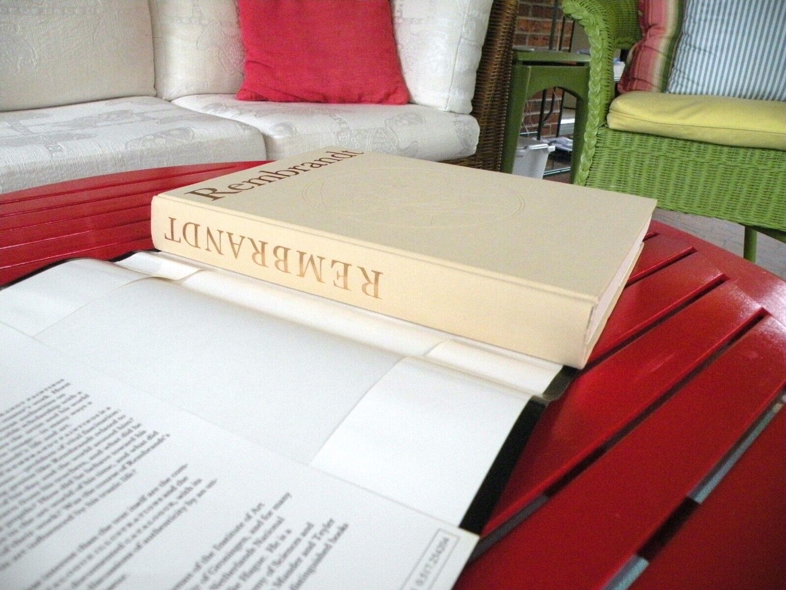 REMBRANDT PAINTINGS by Horst Gerson 1968 Hardcover