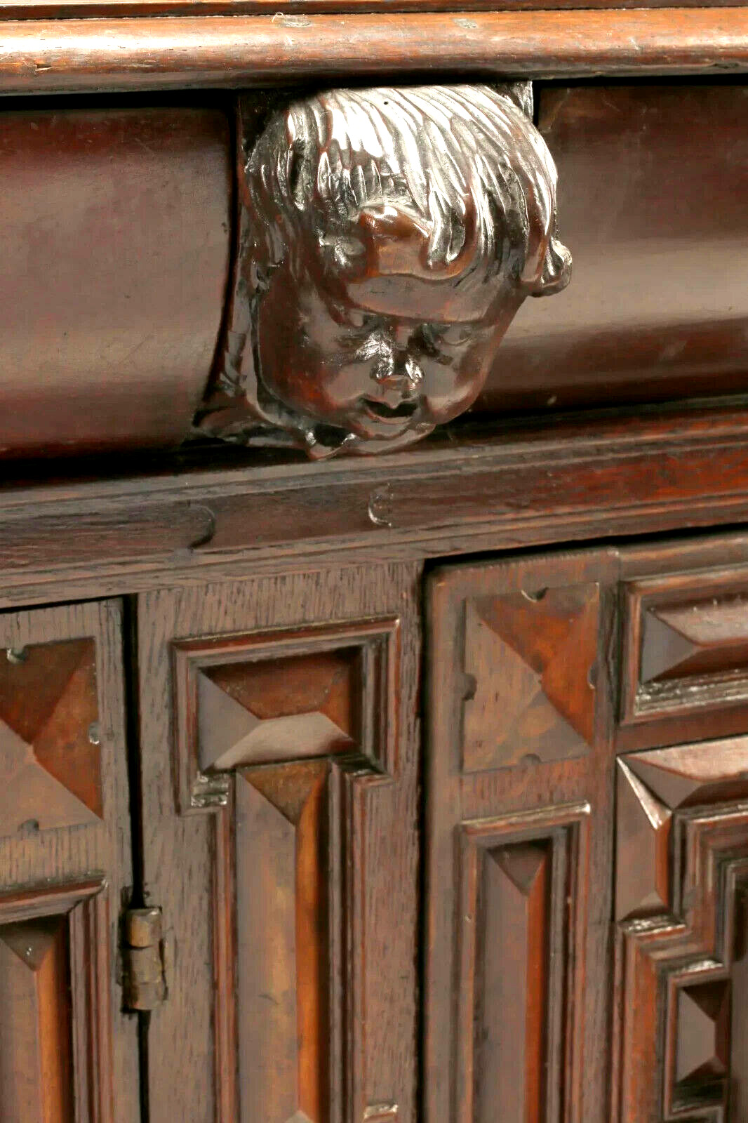 Continental Renaissance Antique Cabinet 18th Century Stunning Piece