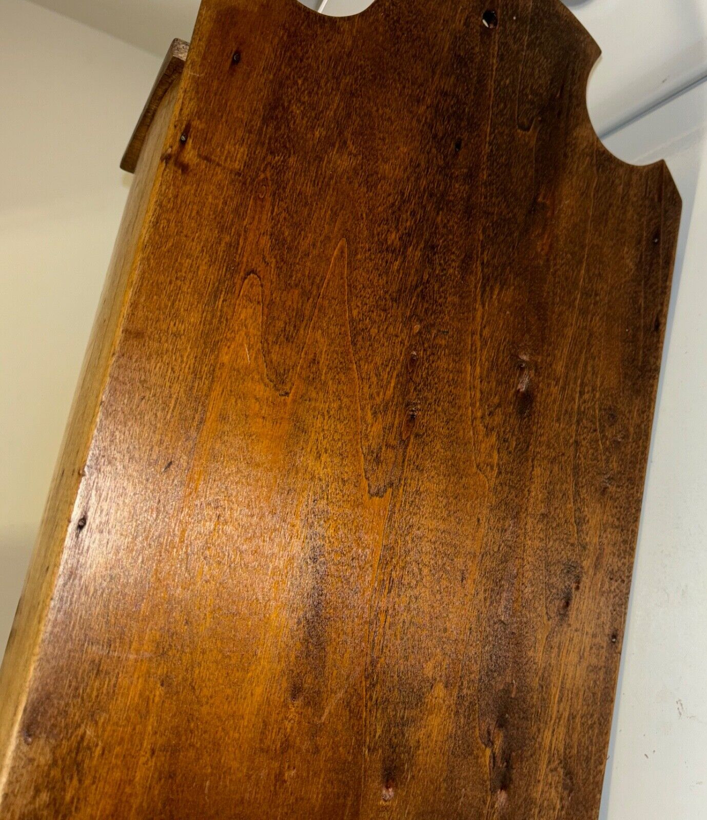 19th c. Handmade Antique Walnut Spice Cabinet