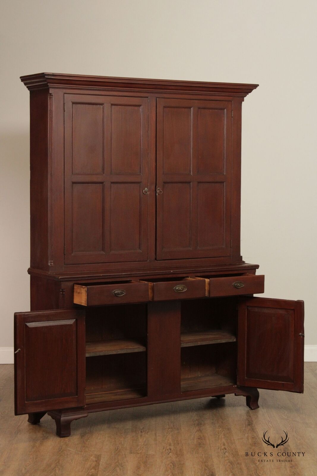 Berks County Dutch Cupboard with Poplar and Pine