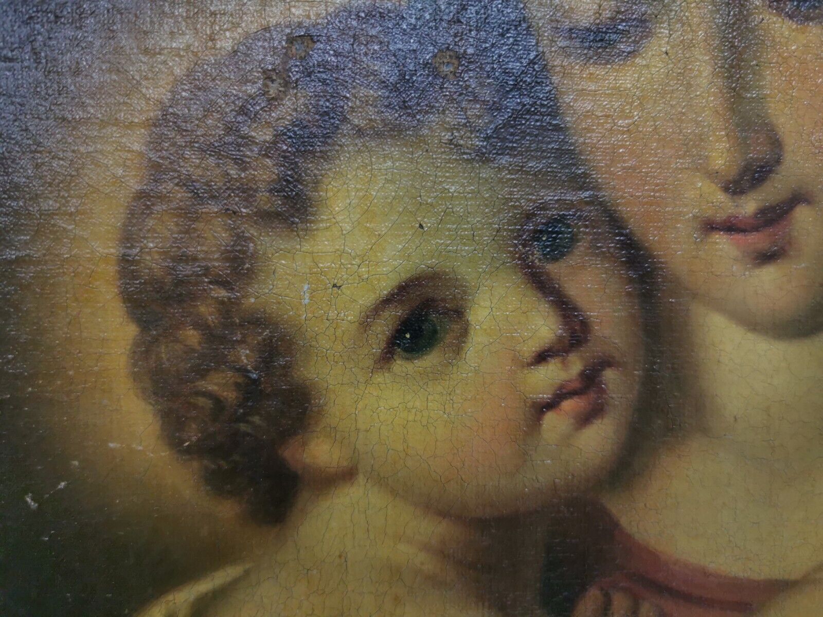 Madonna with Child Jesus 1600s-1700s Renaissance Painting