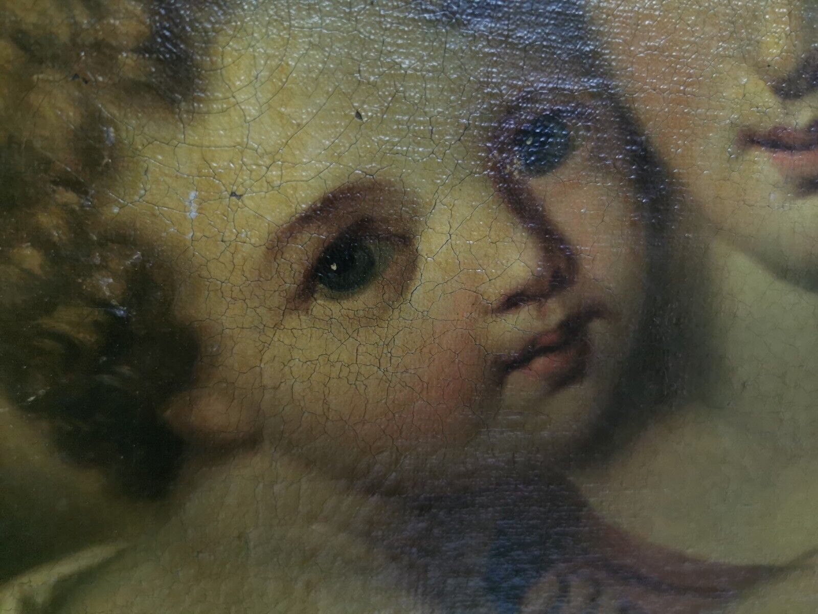Madonna with Child Jesus 1600s-1700s Renaissance Painting