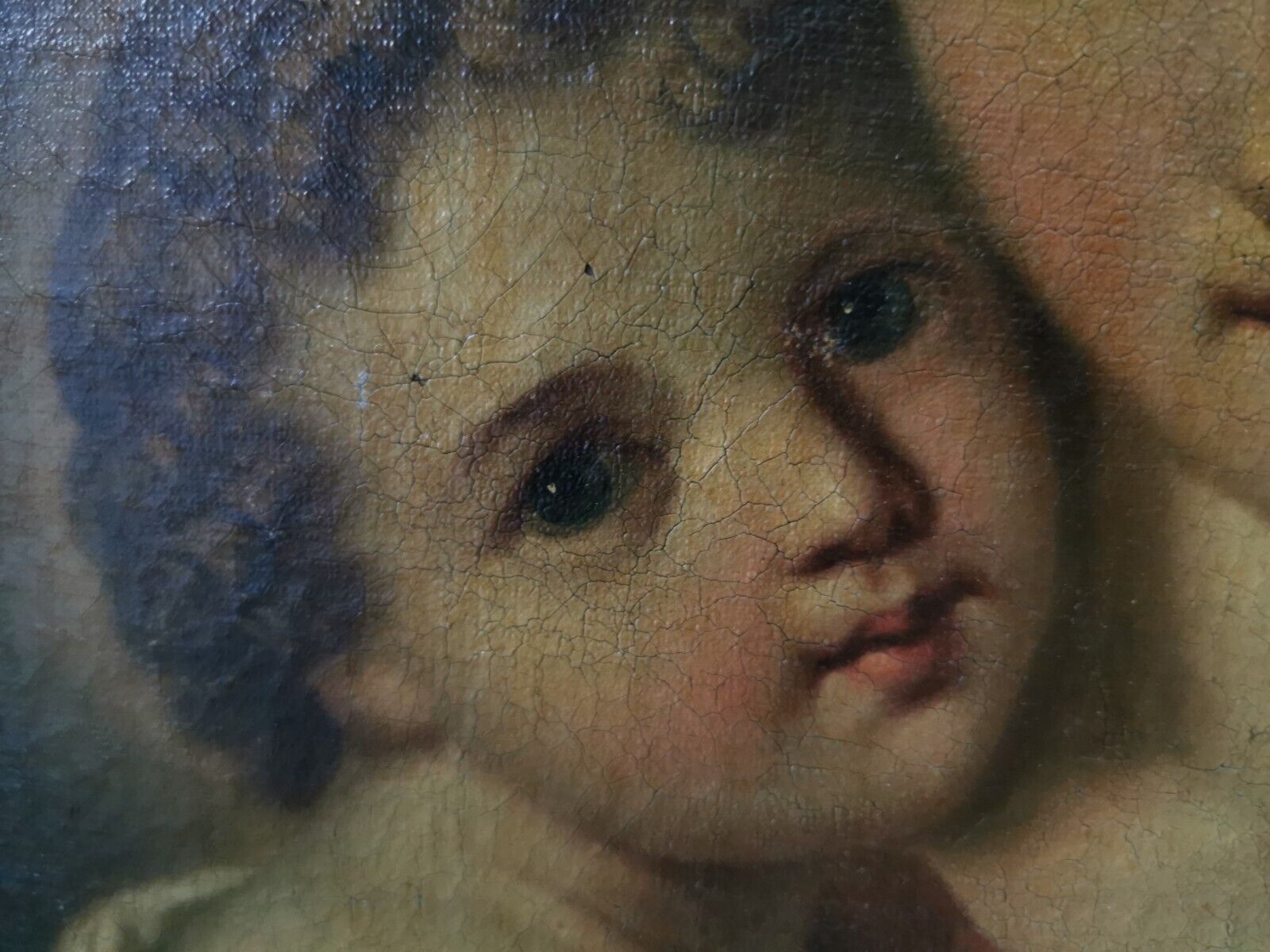 Madonna with Child Jesus 1600s-1700s Renaissance Painting