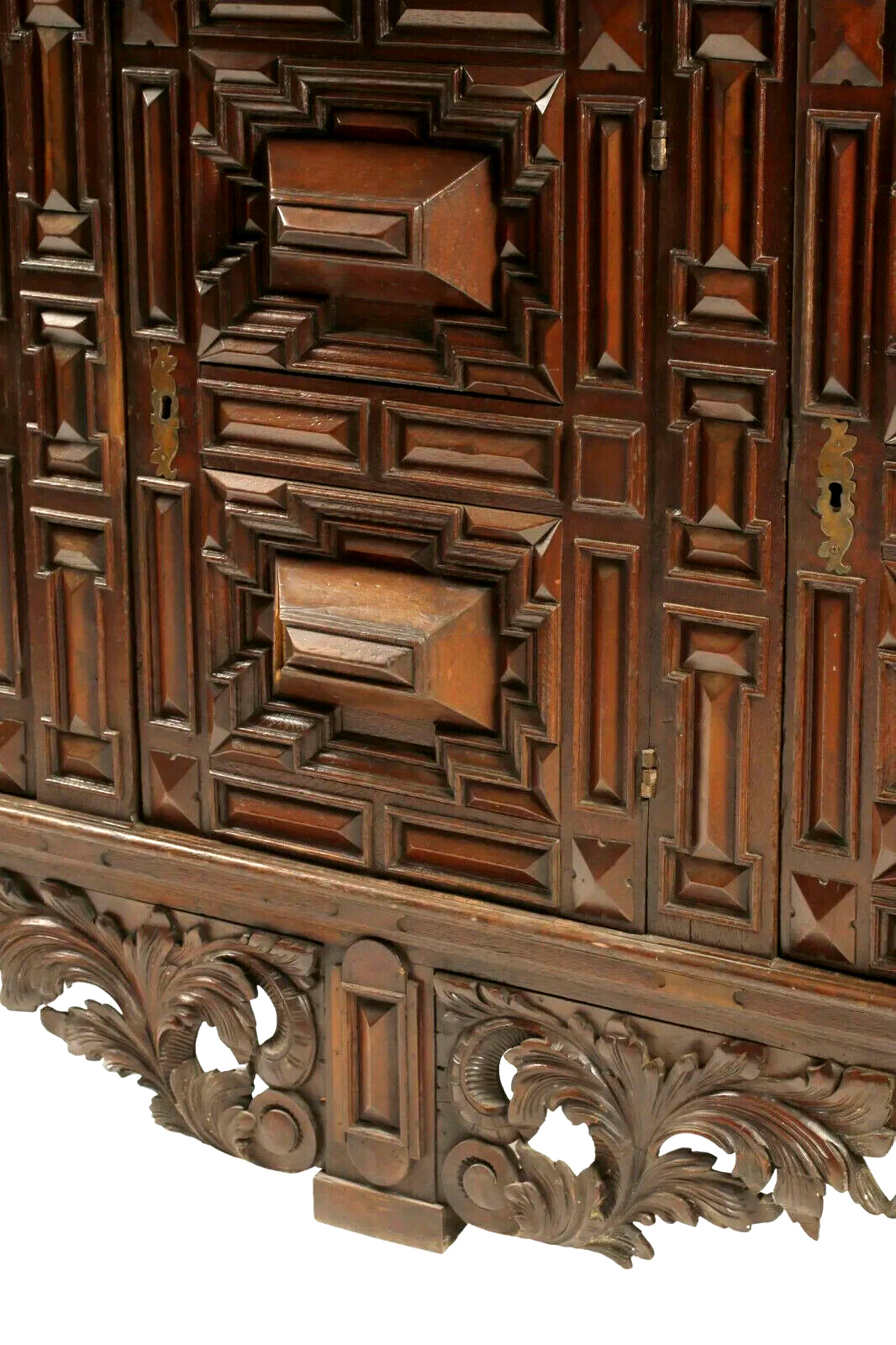 Continental Renaissance Antique Cabinet 18th Century Stunning Piece