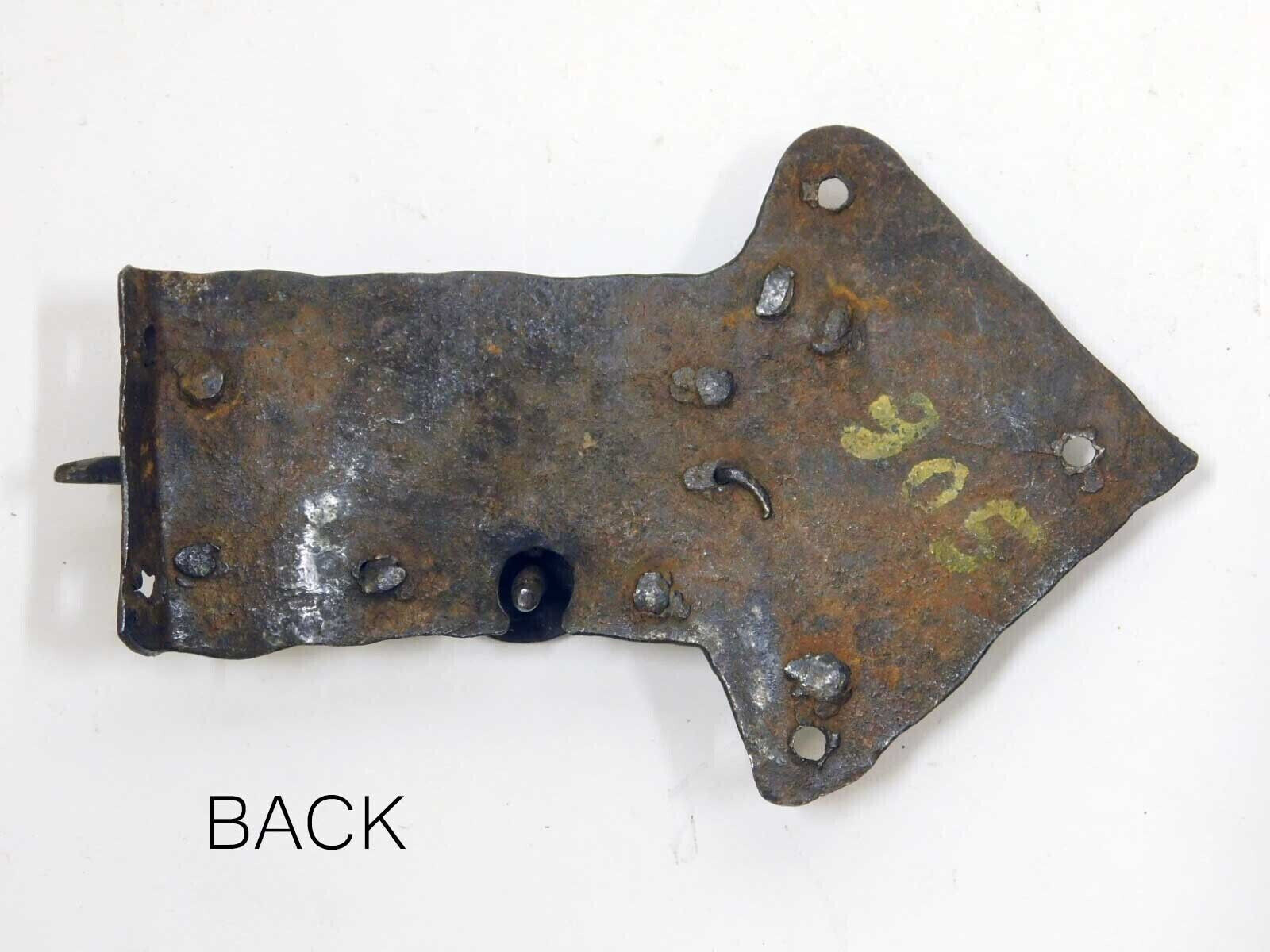1700's Wrought Iron Lock for Furniture Door