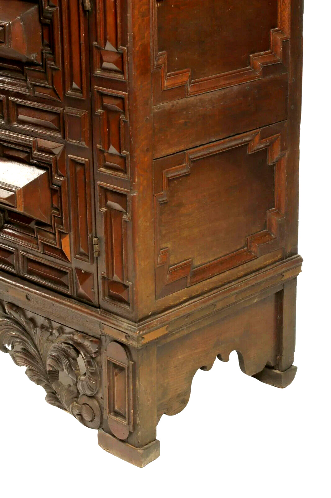 Continental Renaissance Antique Cabinet 18th Century Stunning Piece