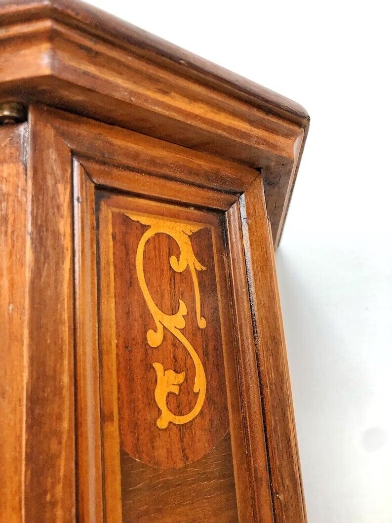 French Oak Drinks Cabinet with Key, 1700s Antique
