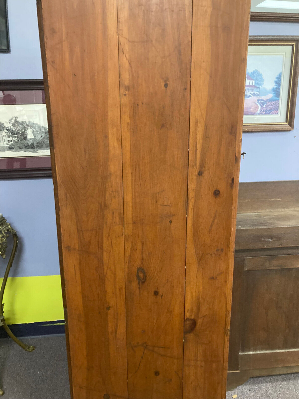1700s antique jelly/vegetable cupboard with pegged joints
