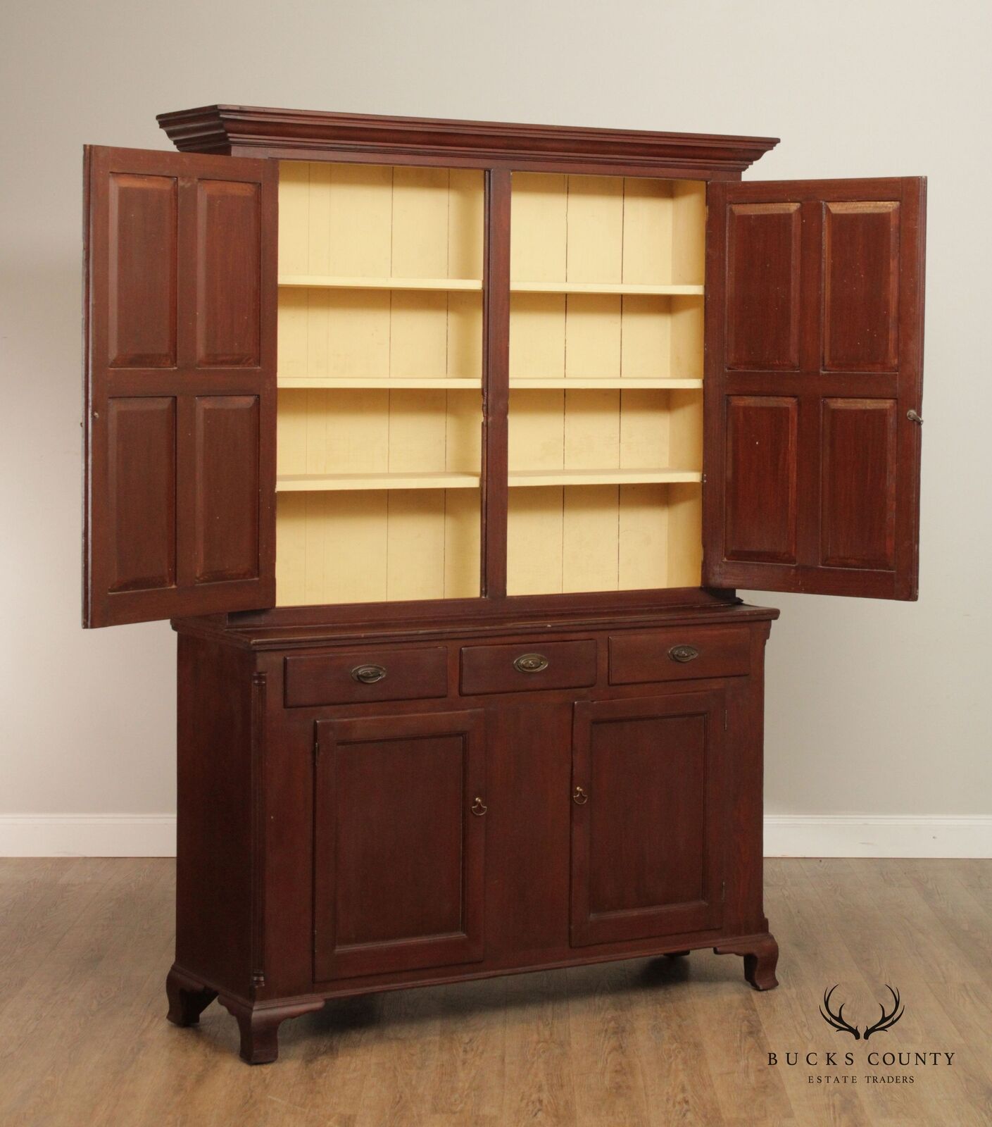 Berks County Dutch Cupboard with Poplar and Pine