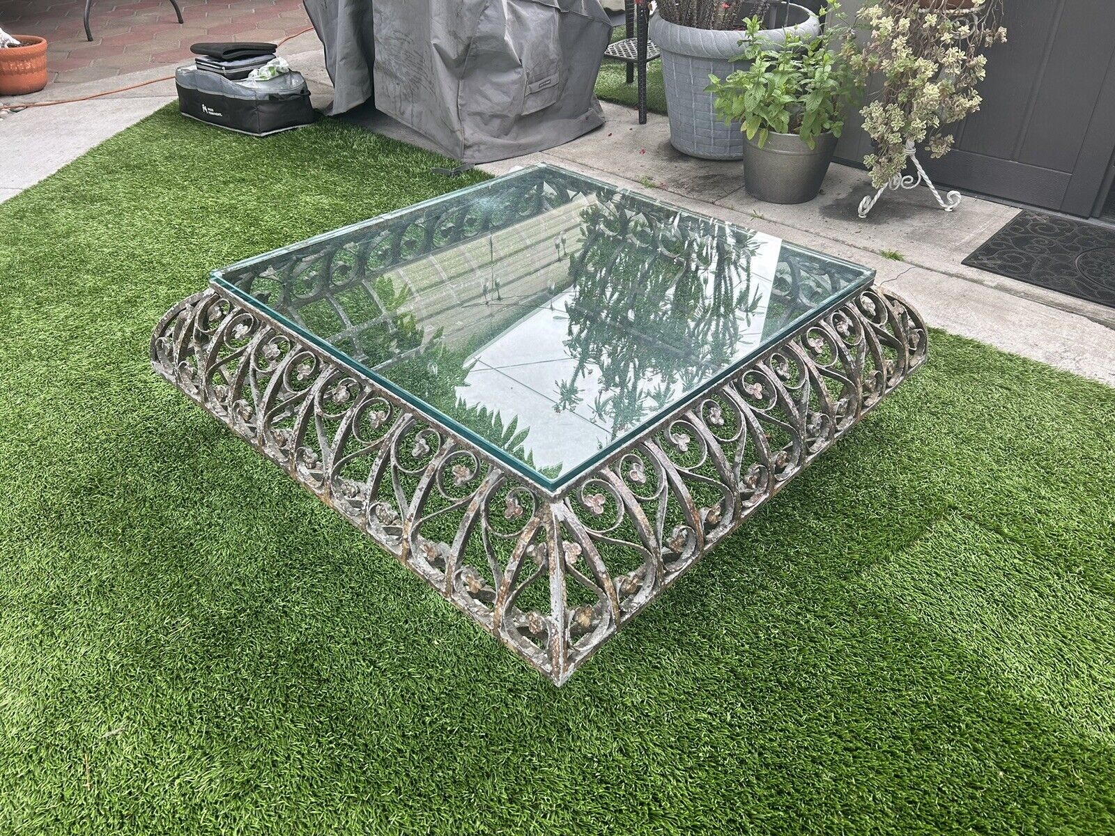 Vintage Victorian coffee table authentic to the era