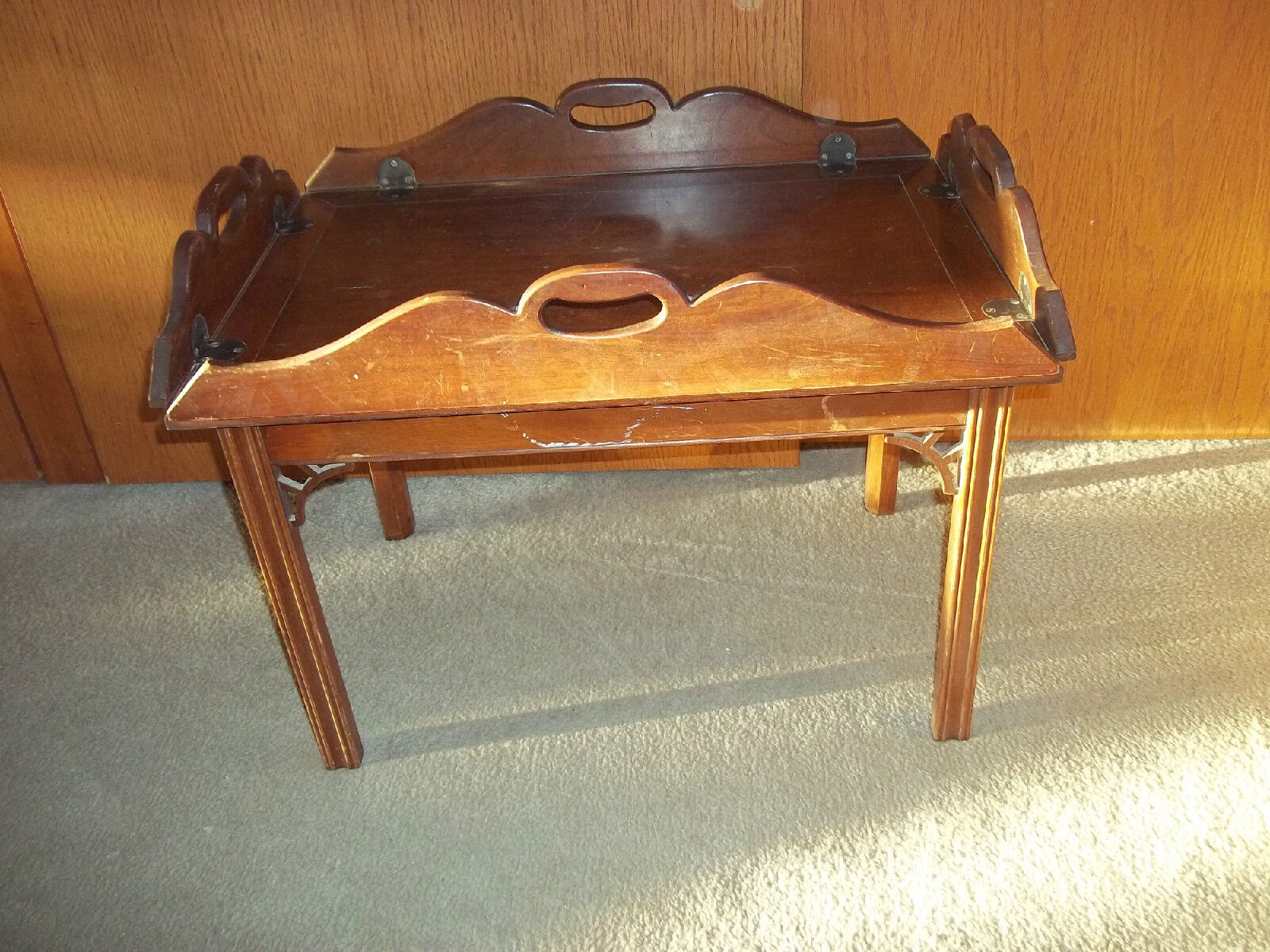 Antique 1900s Table/Tray Combo