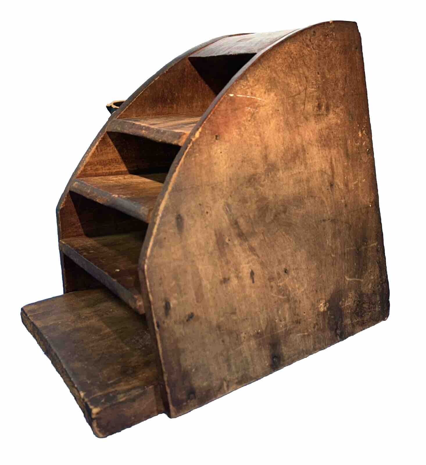 Vintage Knotty Pine Country Store Farm Rustic Shelf