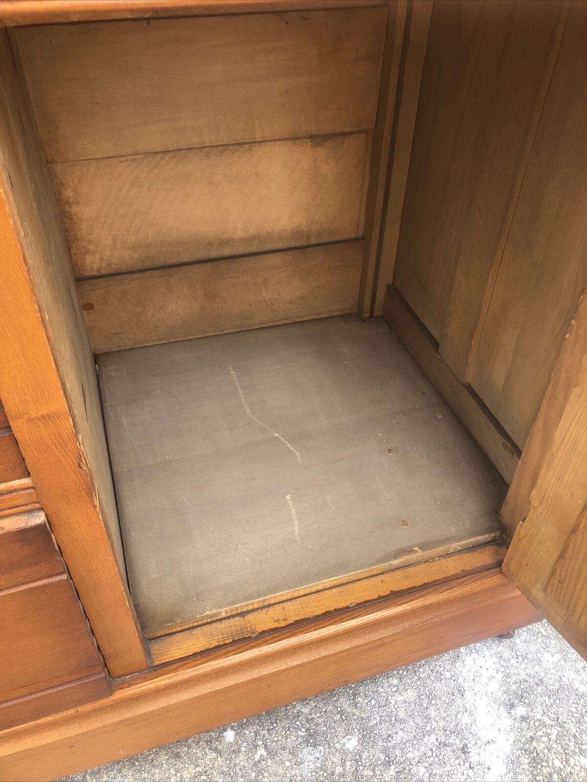 Victorian Eastlake Washstand Commode with Original Hardware