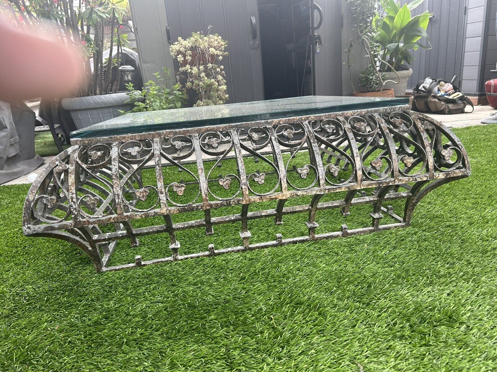 Vintage Victorian coffee table authentic to the era