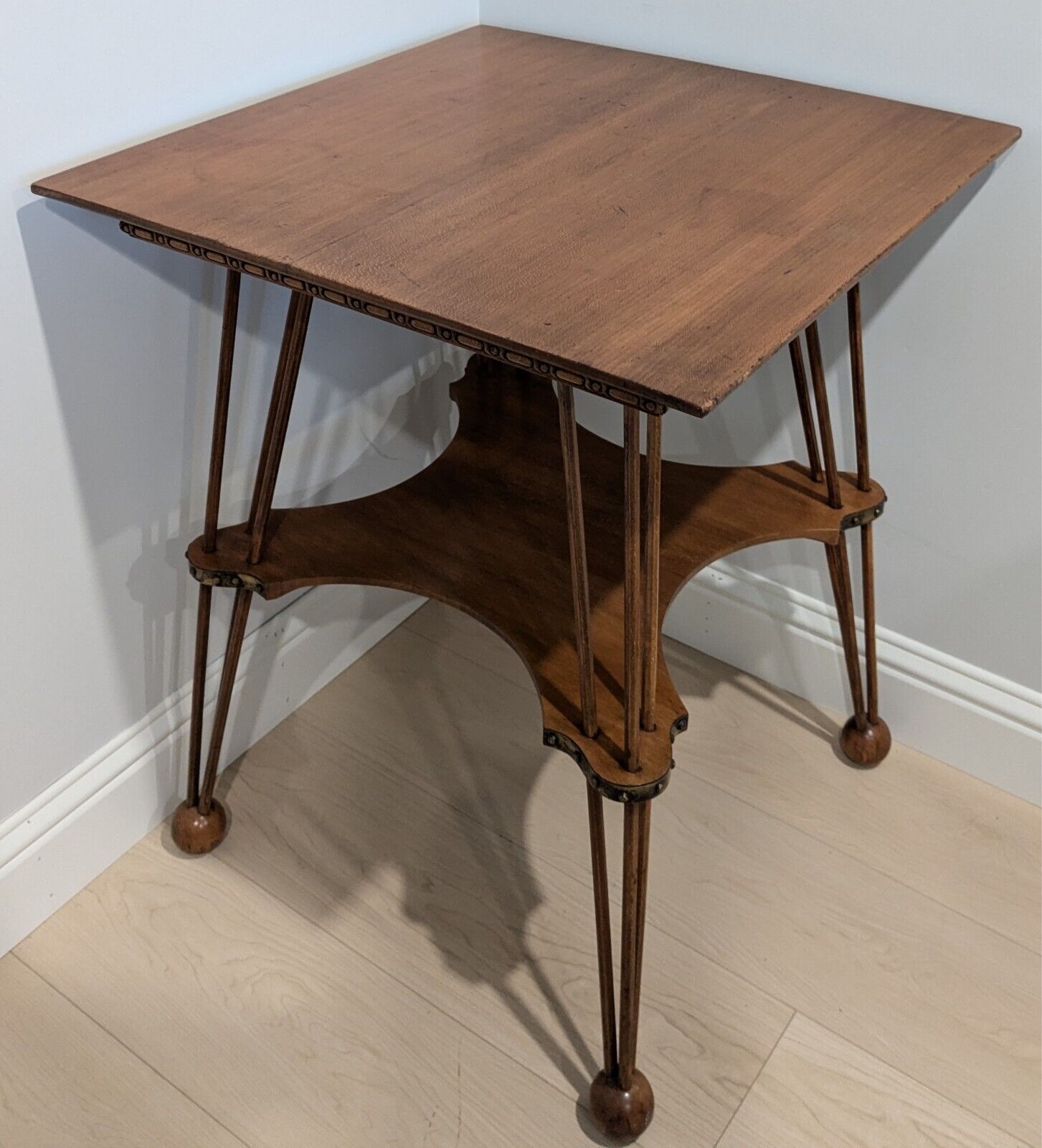 1930's Oak Parlor Table