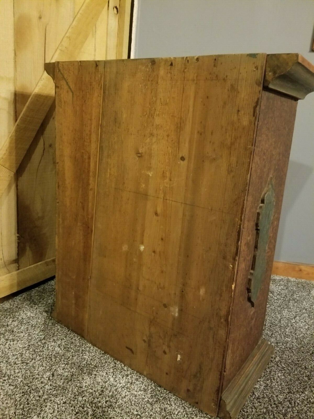 Late 1700's European Vanity, Cabinet or Cupboard with Key