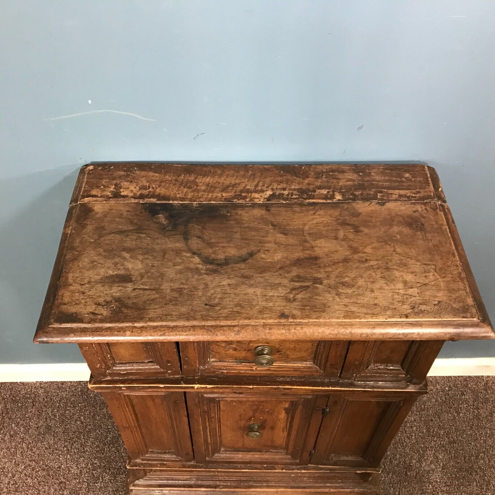1700s Continental Small Cabinet / Stand