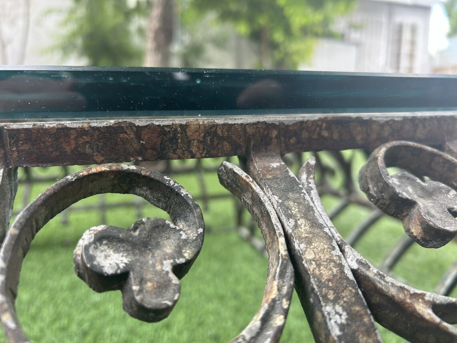 Vintage Victorian coffee table authentic to the era