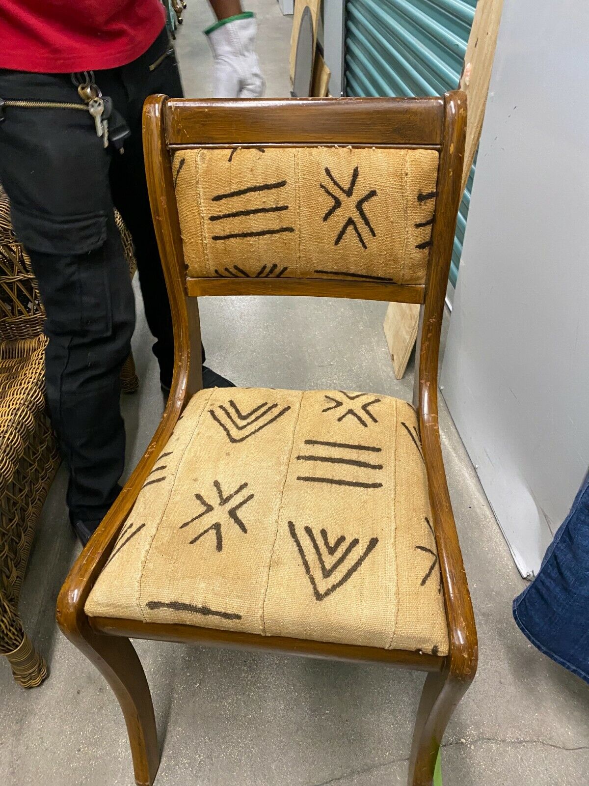 Pair of antique side chairs