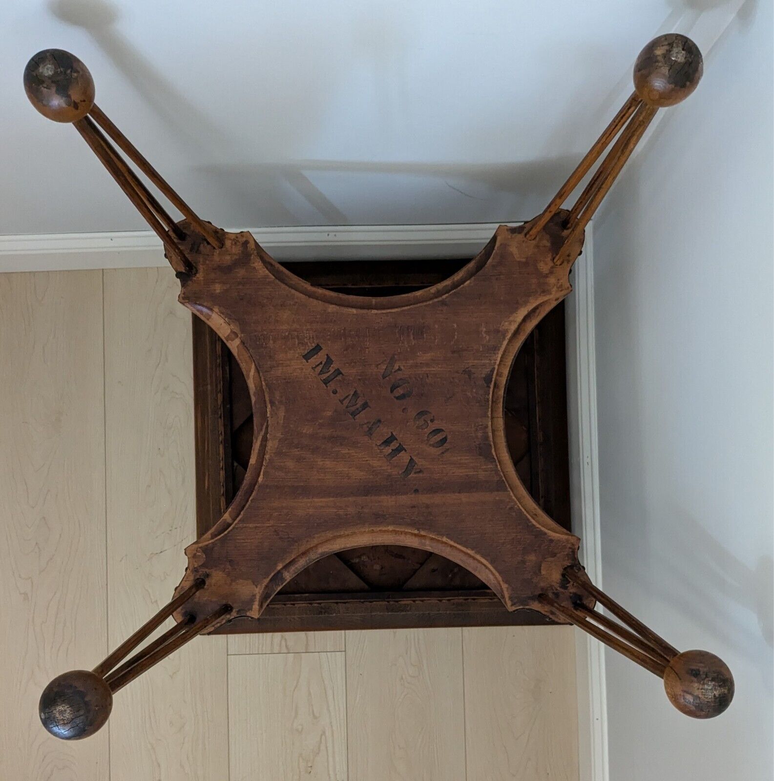 1930's Oak Parlor Table