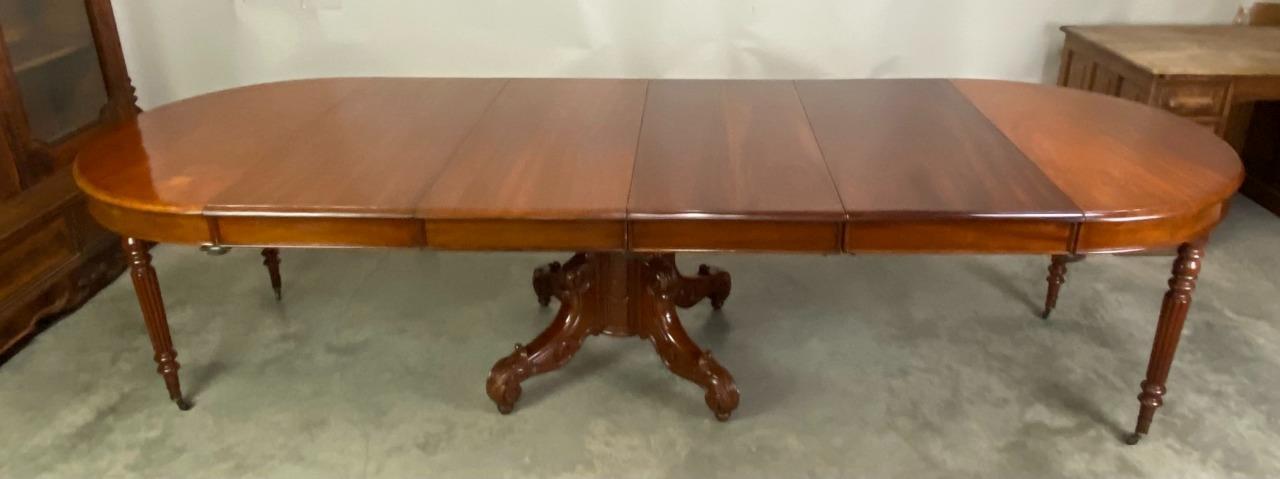 Victorian Round Banquet Dining Table - 10 Feet #22066