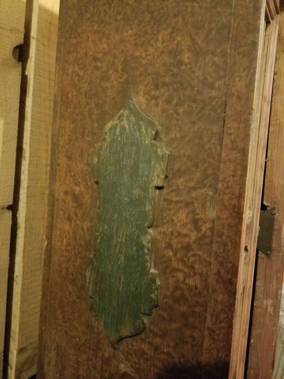 Late 1700's European Vanity, Cabinet or Cupboard with Key