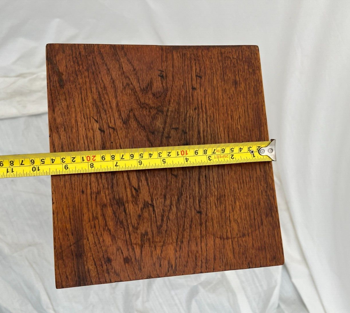 Solid Oak Arts and Crafts Plant Stand Table