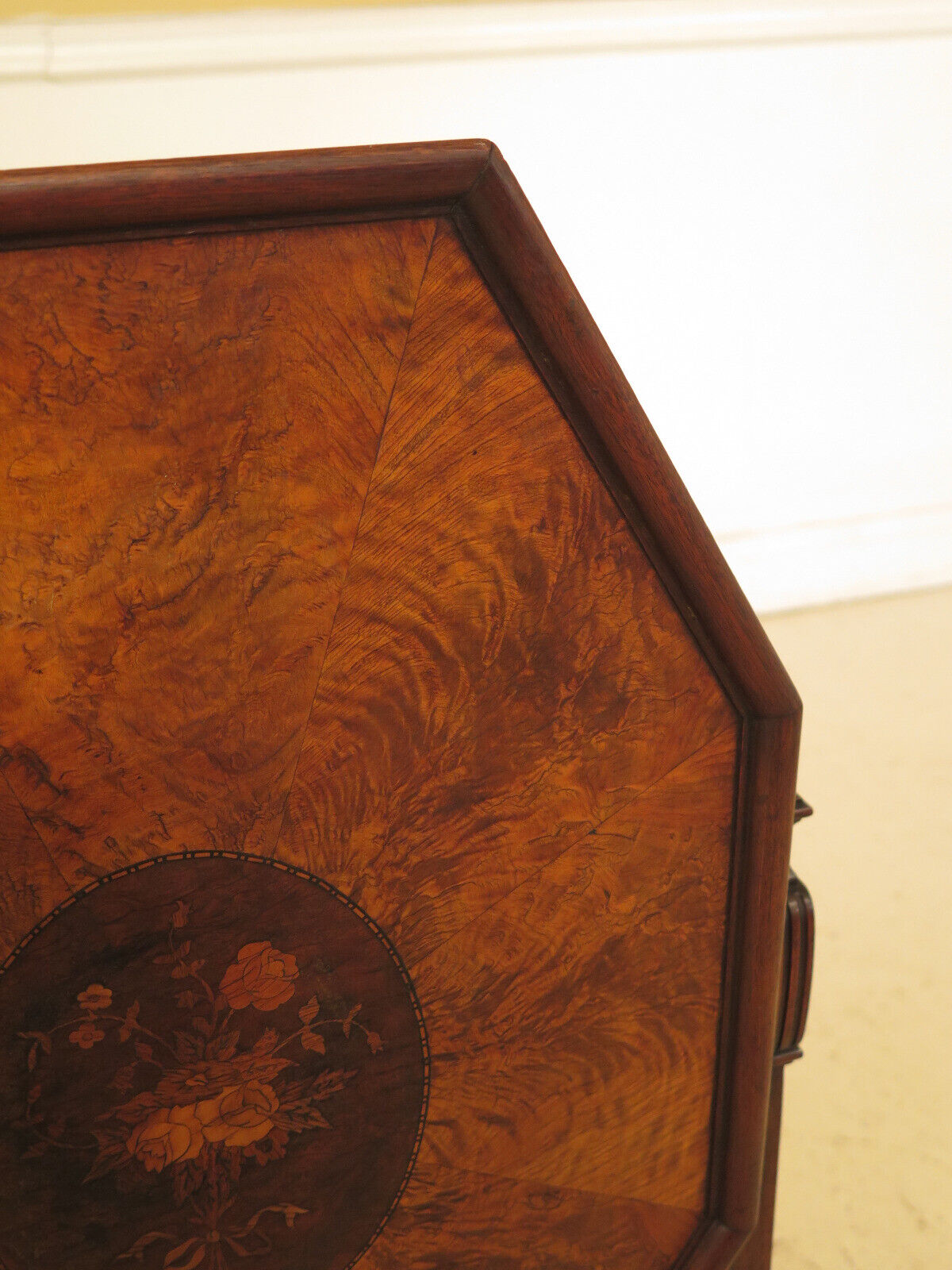 1920's Inlaid Satinwood & Walnut Tilt Top Table