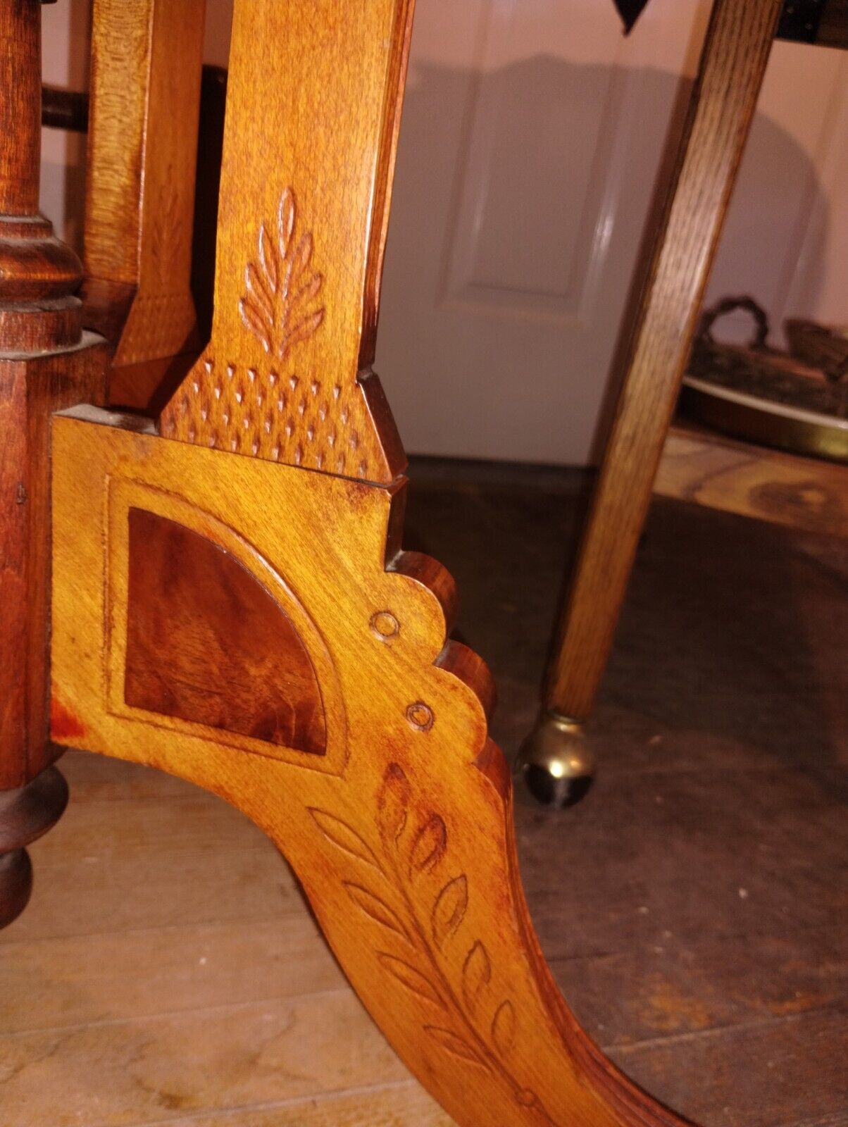 Victorian Eastlake Parlor Table