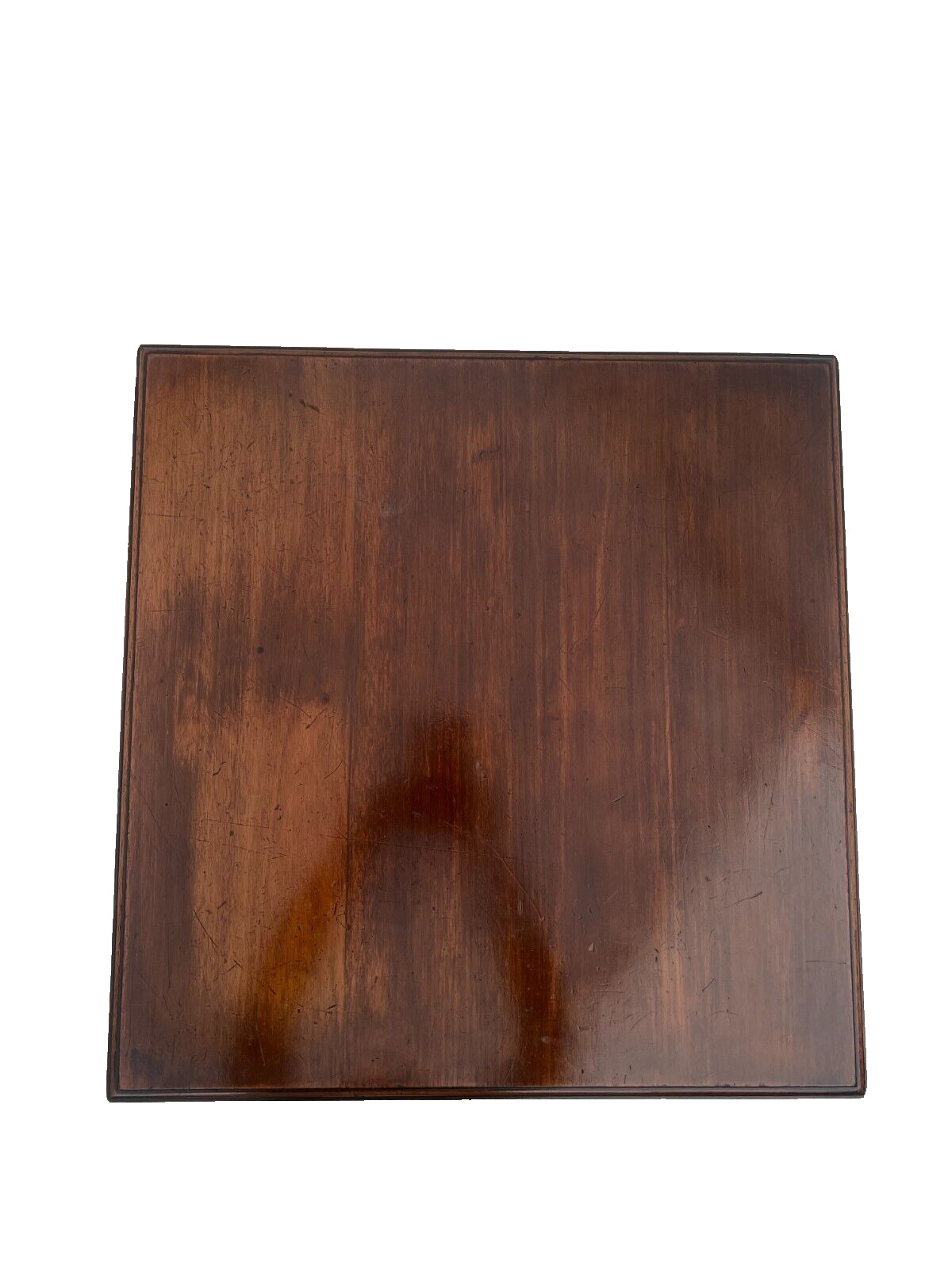 Victorian Square Table with Mahogany Lace Carving