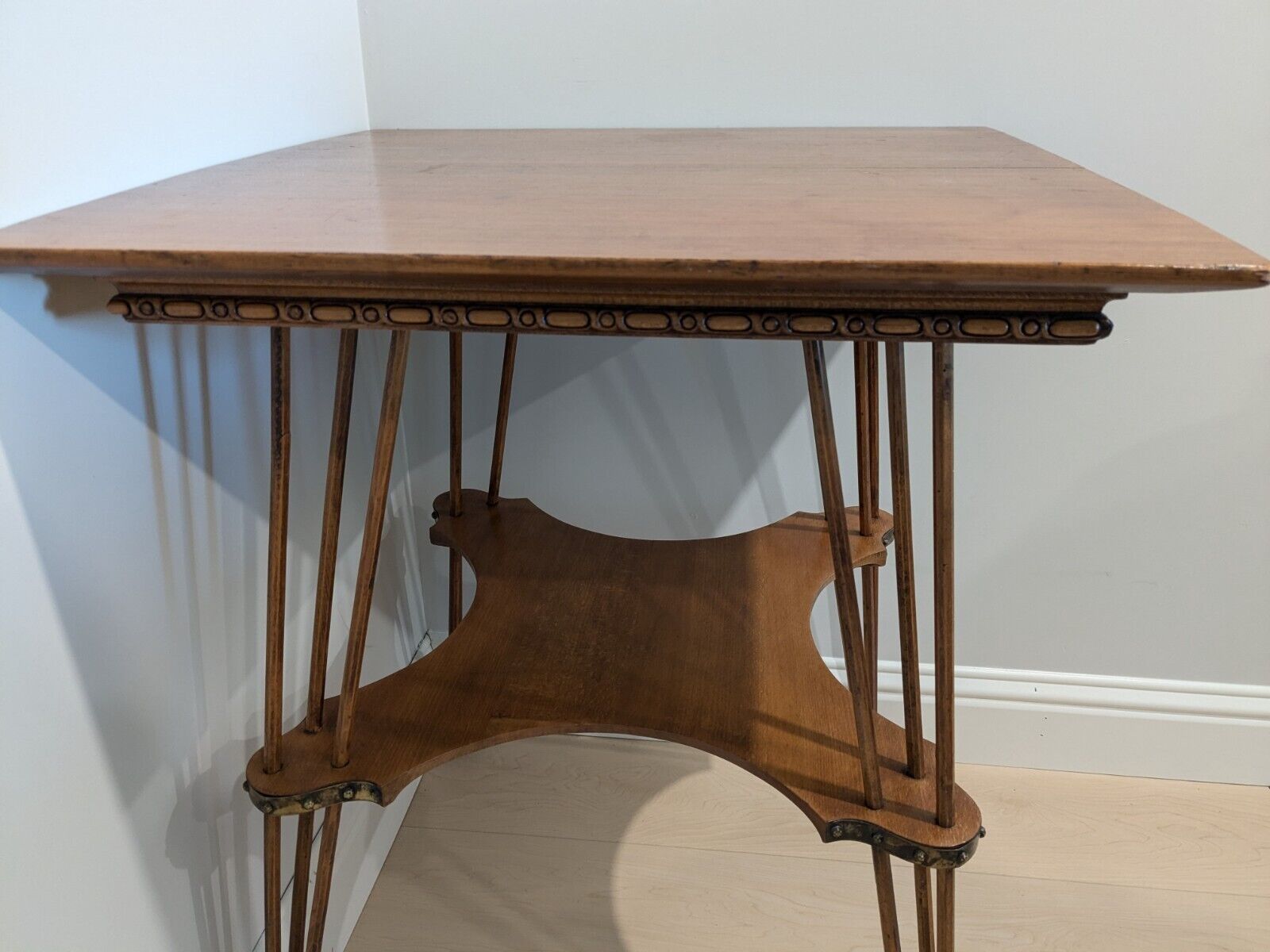 1930's Oak Parlor Table