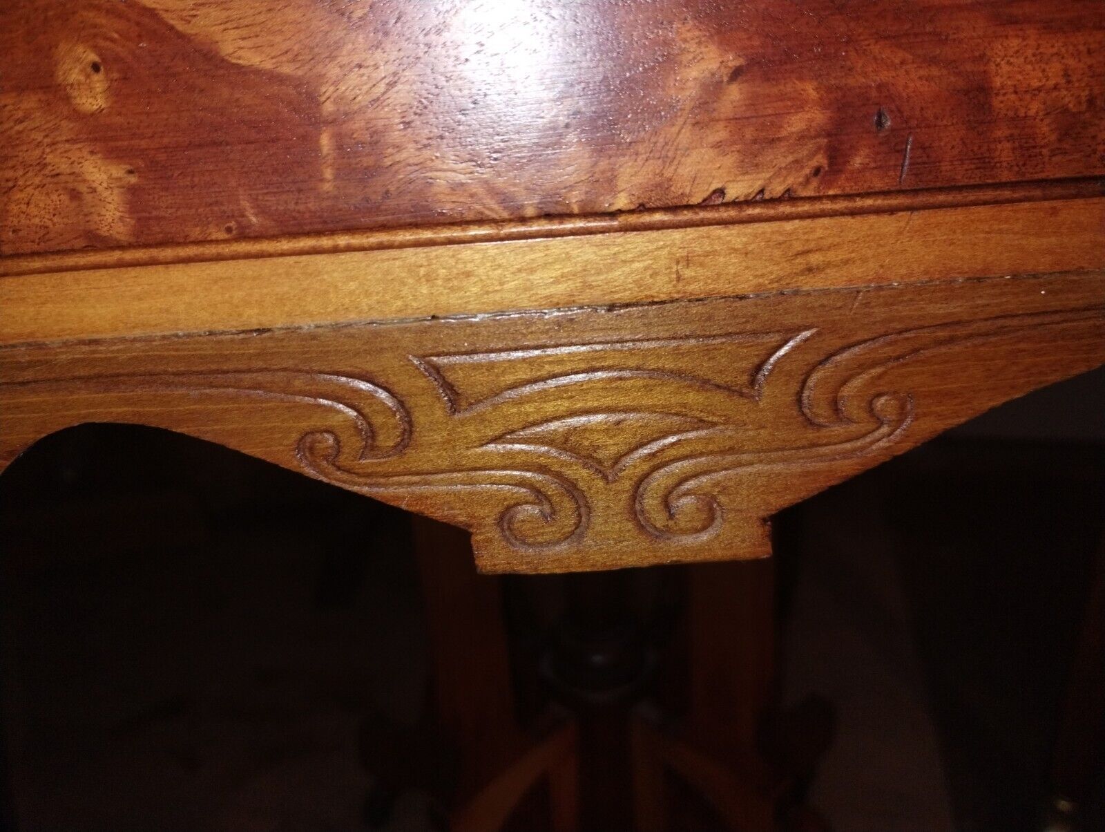 Victorian Eastlake Parlor Table