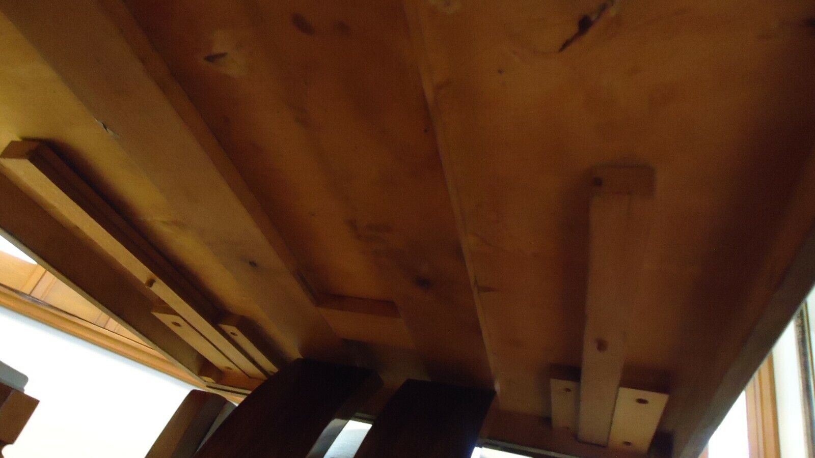 Art Deco French Walnut Table - 37" x 67