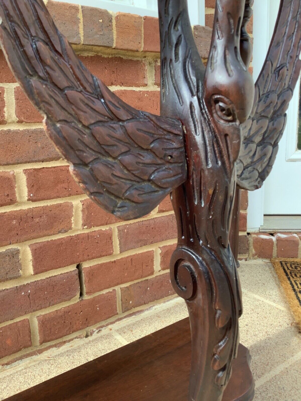 Victorian Swan Table: Late 19th Century