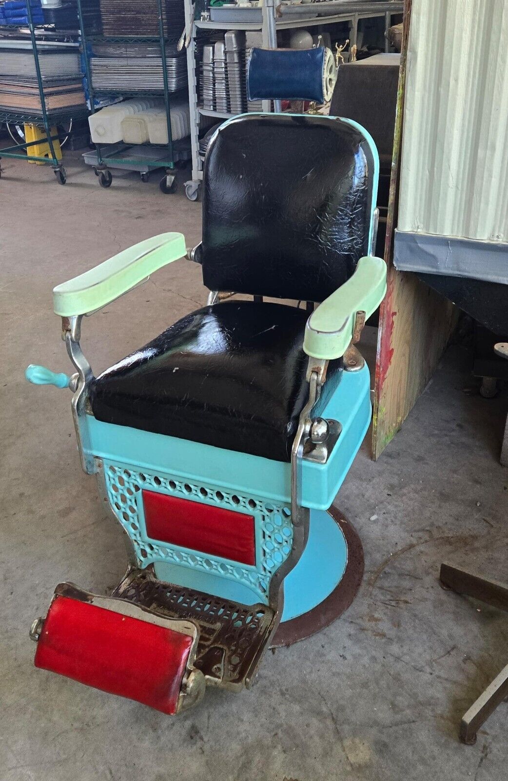 Theo A. Kochs & Co Chicago Barber Chair