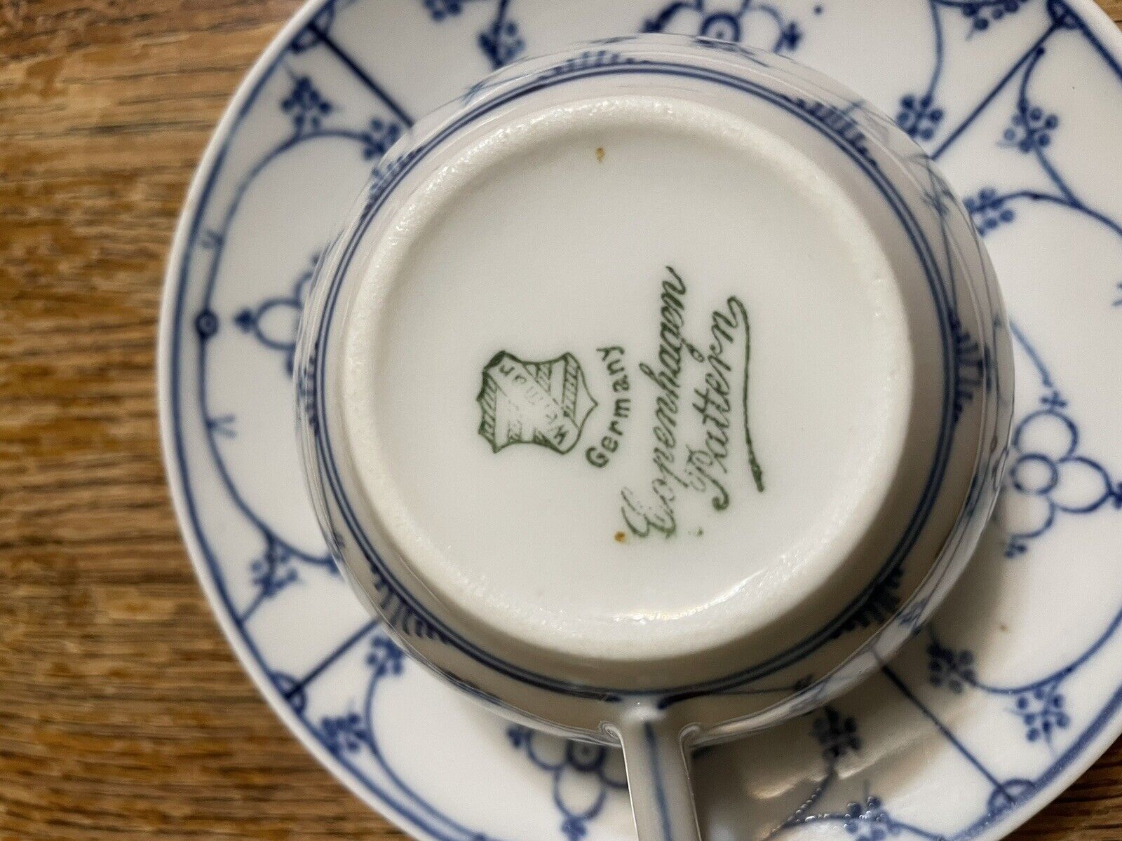 1800s Weimar Copenhagen Germany Tea Cup Antique