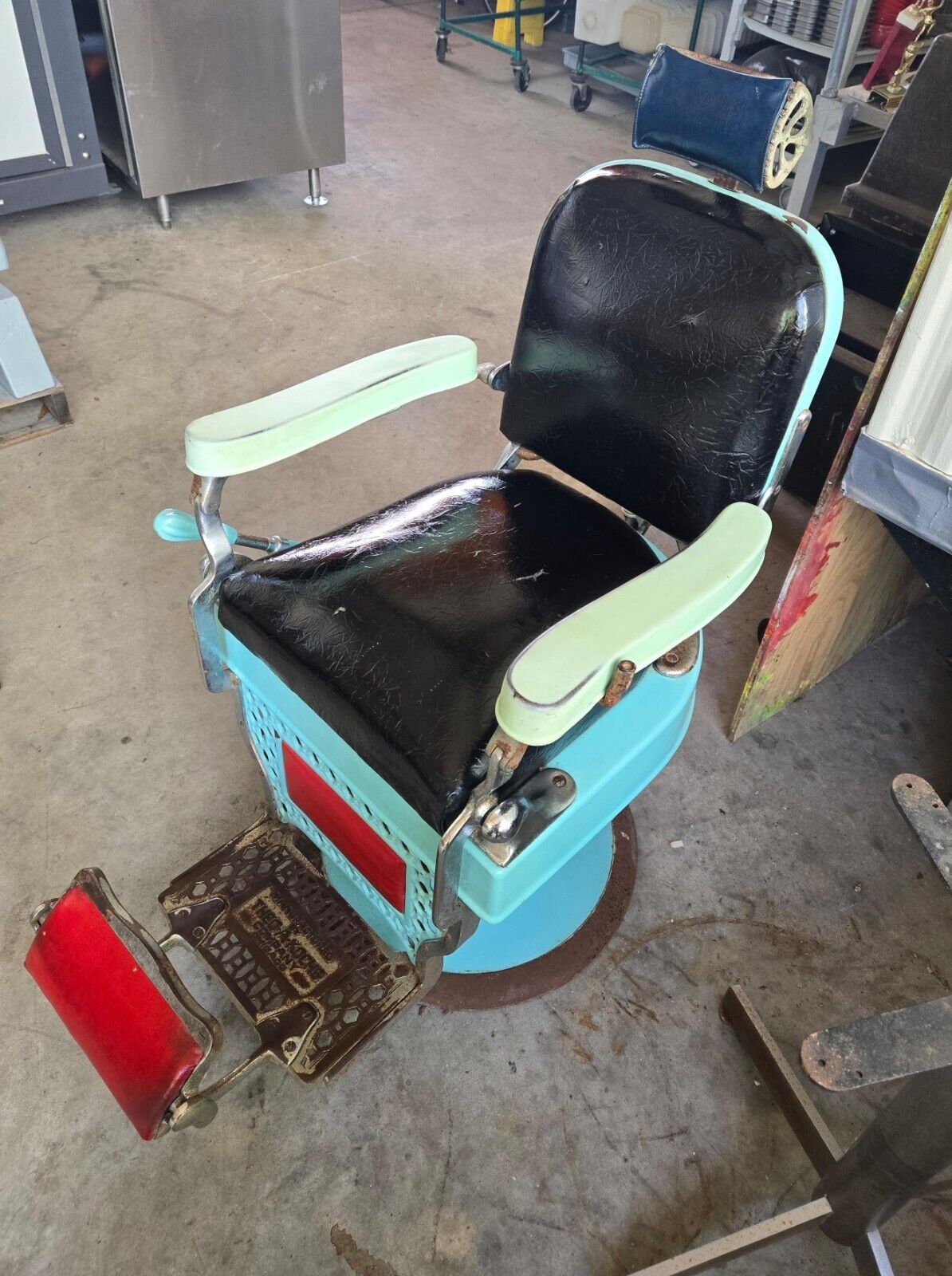 Theo A. Kochs & Co Chicago Barber Chair