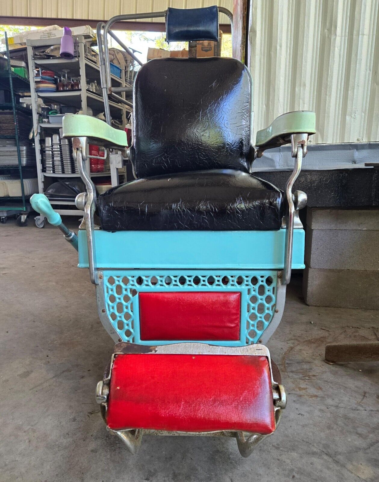 Theo A. Kochs & Co Chicago Barber Chair