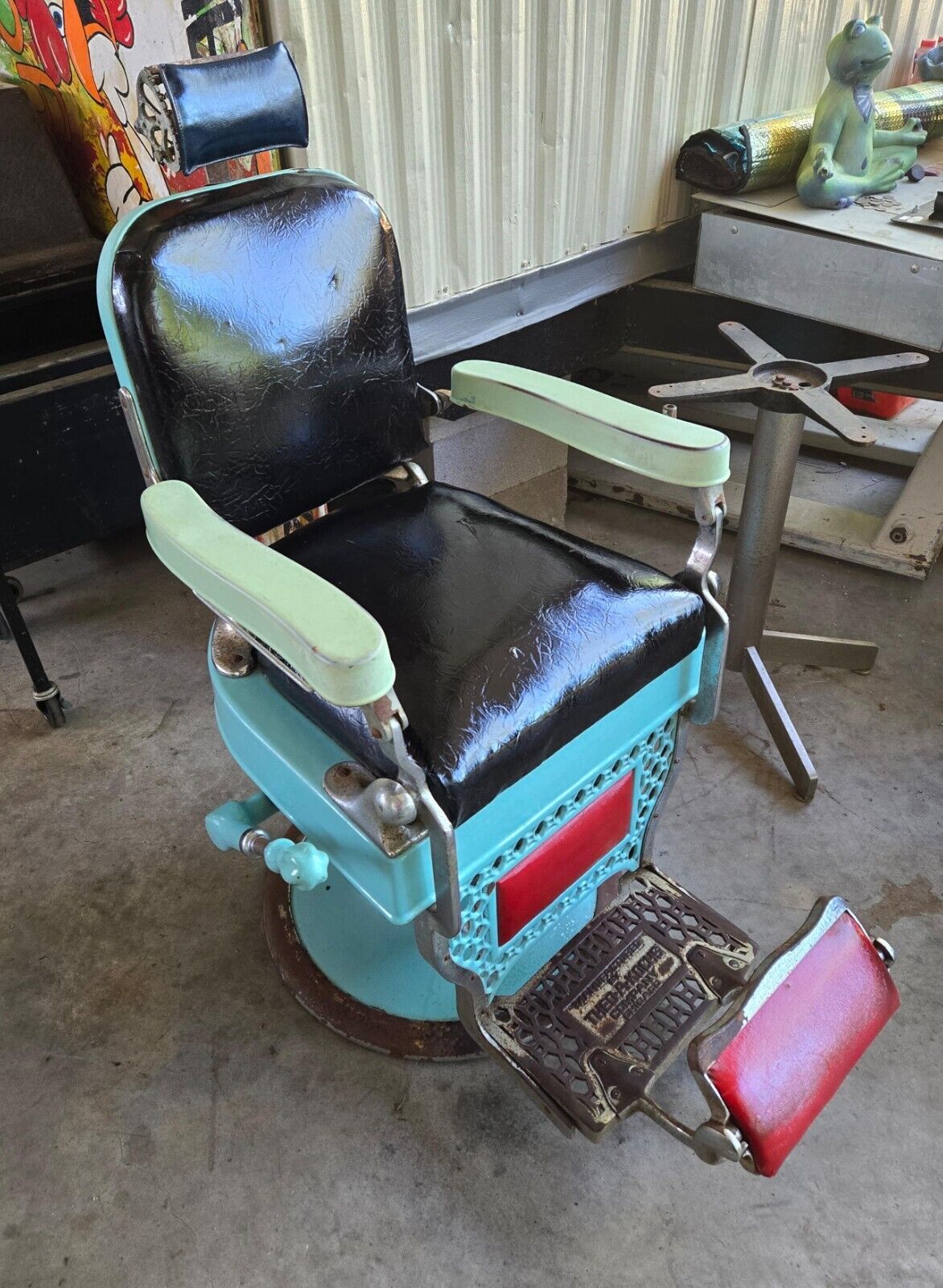 Theo A. Kochs & Co Chicago Barber Chair