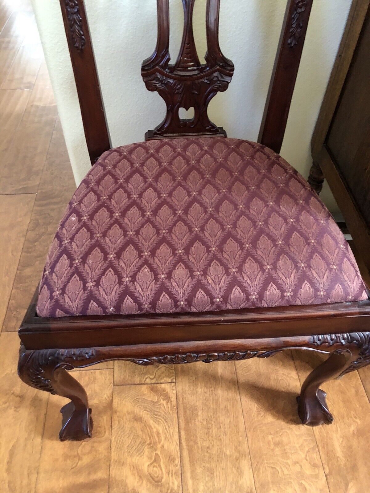 Set of six vintage chairs