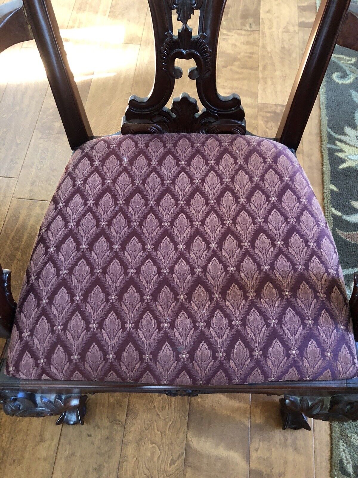 Set of six vintage chairs
