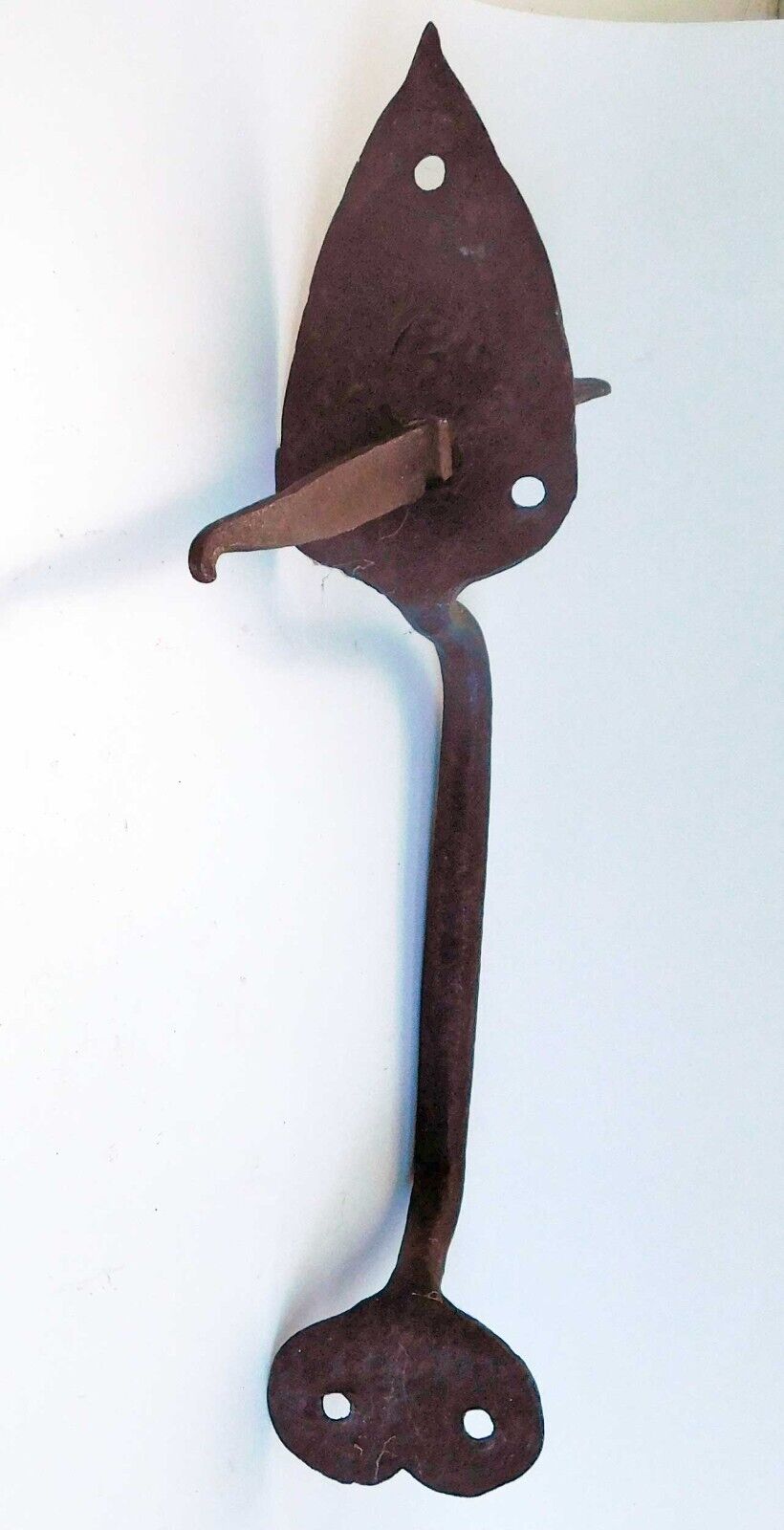 1800's Wrought Iron Suffolk Thumb Latch - Complete Vintage